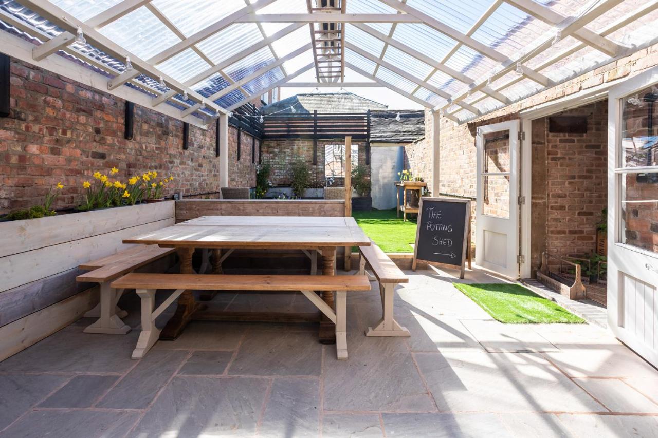 The Walled Garden At Cheshire Boutique Bathhouse Nantwich Exterior foto